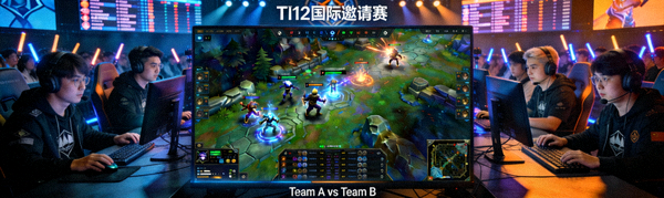 DOTA2 国际邀请赛比赛画面