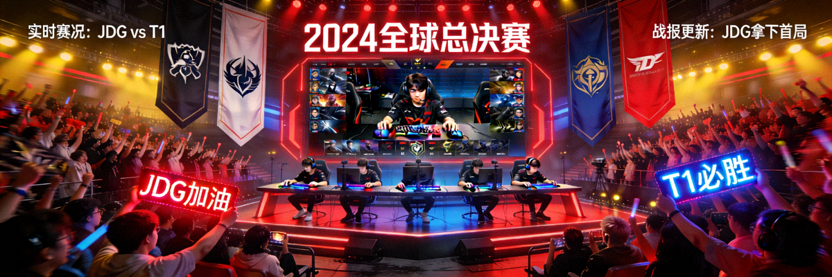 英雄联盟全球总决赛现场盛况 - LOL实时赛况与战报